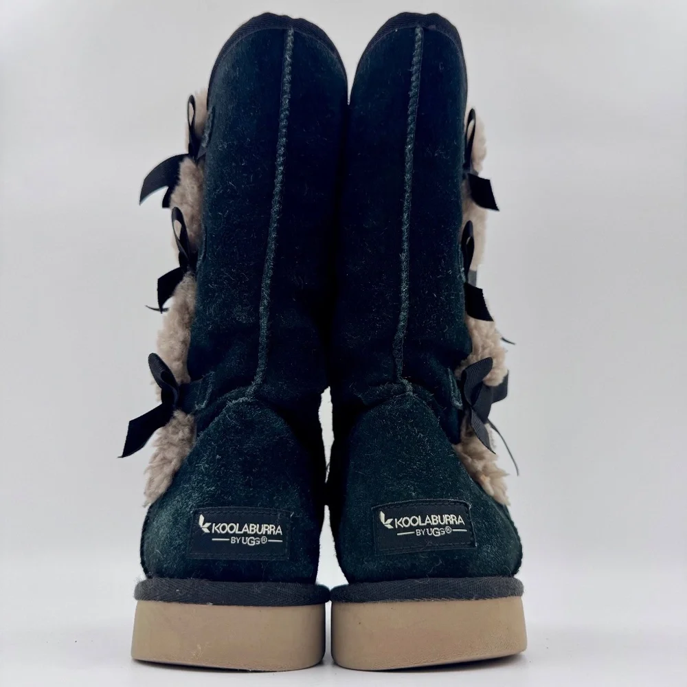 Koolaburra by UGG Victoria Tall: Stylish Women's Mid-Calf Suede & Faux Fur Lined